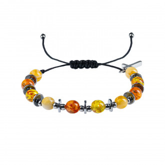 Rosenkranz-Armband, handgeknüpft