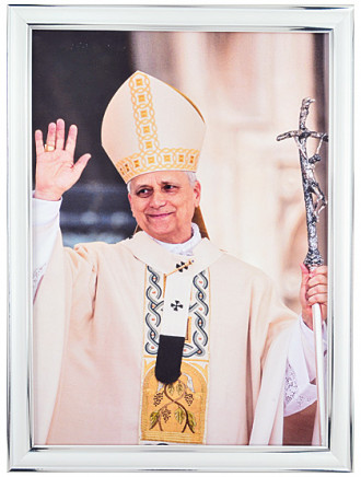 Papst Leo XIV-Bild, 23 x 32 cm