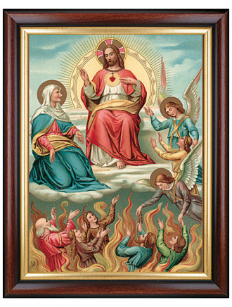 Arme Seelen-Bild, 37 x 47 cm