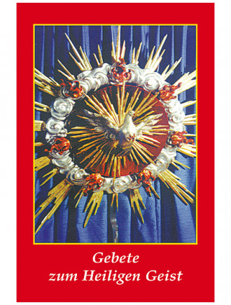 Gebete zum Heiliger Geist,  Gebetszettel, 4-seitig