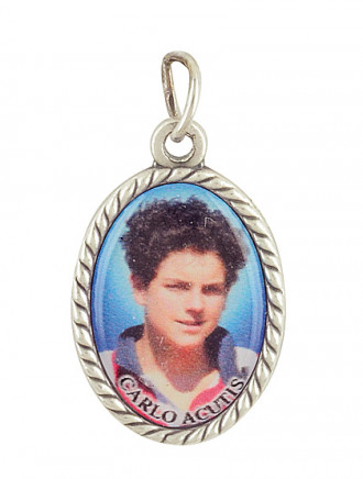 Carlo Acutis-Medaille, Ø 1,6 cm