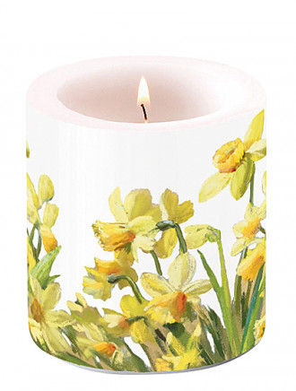 Osterglocken-Lampionkerze, 8 cm