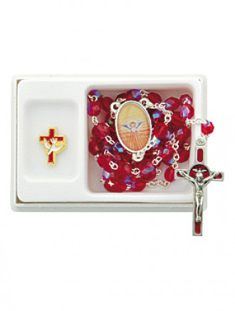 Hl. Geist-Rosenkranz Set, 47 cm